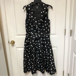 Jessica Howard Pleated Fit & Flare Dress